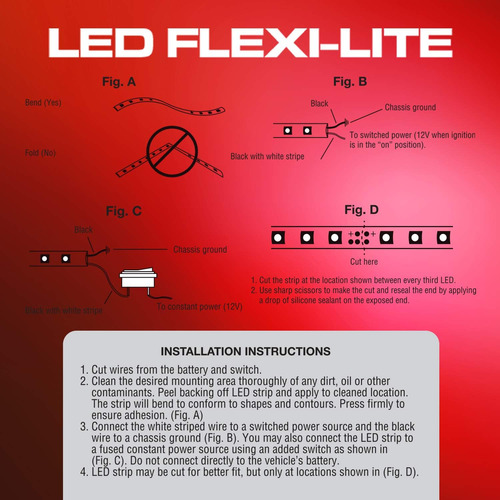 Cz-177r - Tiras De Luz Led Flexibles Interiores Y Exter... Foto 5