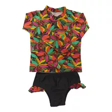 Kit Irmãos Menino E Menina - Conjunto Infantil Proteção Uv