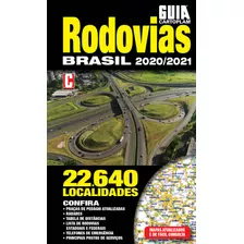 Livro Guia Cartoplam Rodovias Brasil 2020/2021