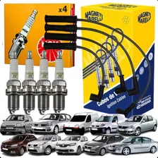 Kit Cabo E Vela Clio Logan Sandero Megane Kangoo 1.6 8v