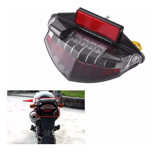 Luz Trasera De Seal De Giro Para Bmw F650 Gs R1200gs R1200 Foto 2