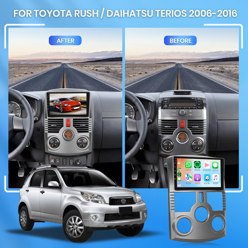 Radio De Coche De 9 Pulgadas Para Toyota Rush/daihatsu Terio Foto 2
