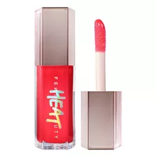 Voluminizador De Labios Gloss Bomb Heat Fenty Beauty - 9 Ml Acabado Brillante Color 01 Hot Cherry