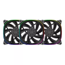 Kit 3 Ventiladores Gamer In Win Sirius Extreme Ase120 120mm