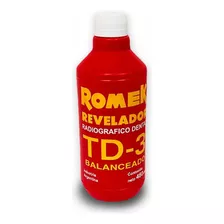 Revelador Rx Romek Td-3 Envase 480 Cc. Odontologico