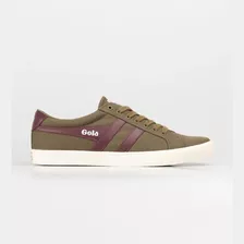 Zapatillas Gola Hombre Varsity Khaki Bordeaux