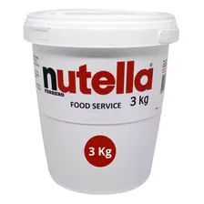 Nutella 3kg Balde Original Gigante Creme Avelã Na Promoção