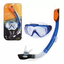 Máscara De Buceo Y Snorkel Intex Original Nuevo Adultos