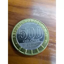 Moneda De 500 Colones Edición 200 Años De Independencia Cr