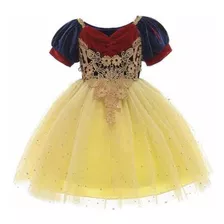 Vestido Branca De Neve Infantil