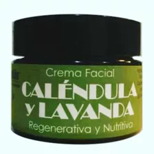 Crema Facial Natural Caléndula Y Lavanda