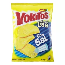 Batata Frita Lisa Com Sal Yoki Yokitos 45 G