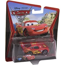 Carro De Cars 2, Rayo Mcqueen Con Racing Wheels