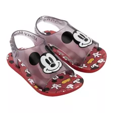 Sandalias Ipanema Sweet Baby Mickey Niño Rojo