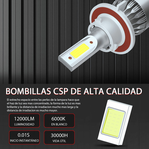 12000lm 9008 H13 9145 Faros Led Y Antiniebla For Dodge Foto 3