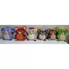 6 Pelúcias Bonecos Furby Coleção Mc Donalds 2006 