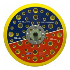 Backing Plate 6 152 Mm Rotorbital Multiperforado Doble A 