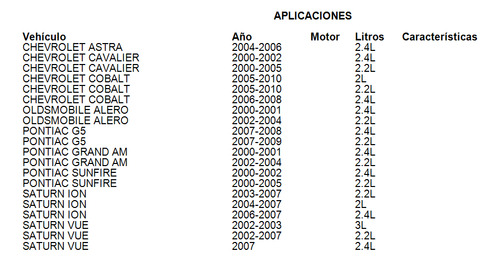 Horquilla Caja Oldsmobile Alero 2000-2001 2.4l Gm Parts Foto 6