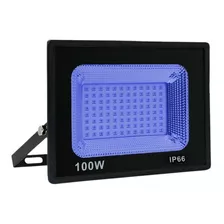 Holofote Azul 100w Decoração/jardim 110/220 Prova D'água