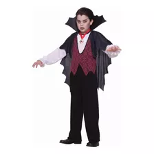 Disfraz Talla Small Para Niño Vampiro Drácula Gótico