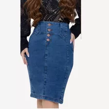 Saia Jeans Secretária 1490