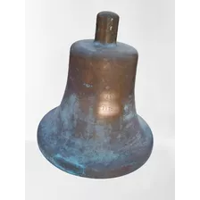 Antigua Campana De Bronce Naval Diametro 32cm. Peso 23kg.