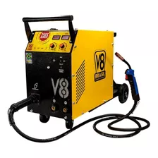 Solda Multiprocesso Eletrodo 250s Mono 220v V8 Brasil Cor Amarelo