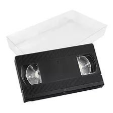 10pçs Vhs-1 Caixa Protetora P/ Cartucho Fitas Video Vhs