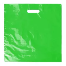 Bolsa Tipo Boutique 40x40cm 1kg Verde Limón Ecológica 