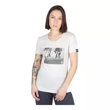 Remera Urbana Topper Sport Mujer En Gris | Stock Center