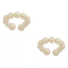 Brinco Tipo Earhook De Pressão Pérolas 4318