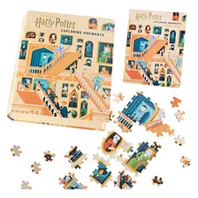 Rompecabezas De Harry Potter Hogwarts Con Caja De Libro De R