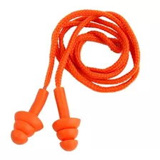 Protetor Auricular Com Cordão Tipo Plug Antialérgico 10 Uni