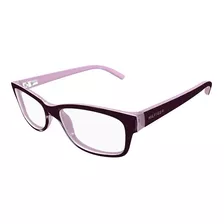 Lente Óptico Tommy Hilfiger Th38 Rectangle Purple Lilac 52mm