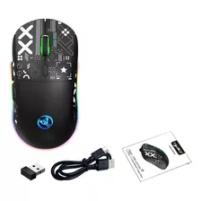 Mouse Mecânico Sem Fio Hxsj T90 De 2,4 G Mouse Para Jogos Rg