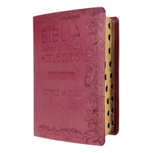 Bíblia De Estudo Joyce Meyer Campo De Batalha Da Mente Capa