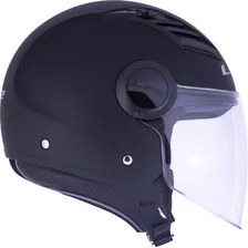 Casco De Moto Abierto Ls2 Of562 Airflow Mono, Diseño Negro Mate, Monocolor, Negro Mate, Talla 61/62