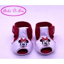 Sandalhinha De Bebê Feminina Minnie Mouse