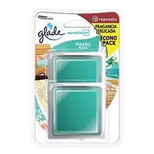 Ambientador Glade Sensations Paraiso Azul 2 Unidades Oferta