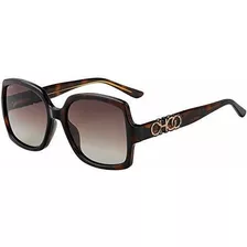 Jimmy Choo Sammi - G - S Dark Havana - Brown Gradient Polari