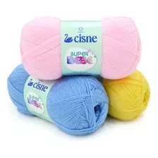 Lana Cisne Super Bebe X 10 Ovillos (1 Kg)