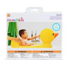 Banheira Inflável Pato Patinho Munchkin ® +6m Termossensível