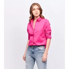 Camisa Para Mujer Juliana Oversize Manga Larga Unser