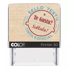 Sellos Personalizados Para Marcar Ropa Y Textiles 1.8x4.7cm