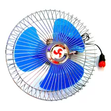 Ventilador Top Reforçado Resistente 12v 20cm Refrescar Carro