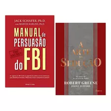 Kit Livro A Arte Da Sedução + Manual Persuasão Fbi