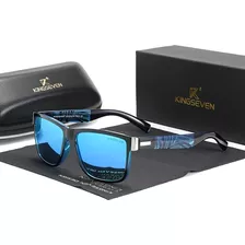 Gafas De Sol Originales Lente Azul Polarizado Kingseven 