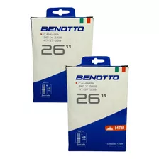 2 Pack Camara Benotto Rodada 26 Va 48mm