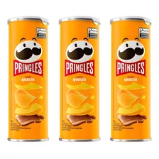 Salgadinho Batata Pringles Sabor Queijo 109g Com 3 Unidades