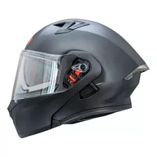 Casco Moto Abatible Ich Certificado Dot Color Negro Mate Tamaño Del Casco L